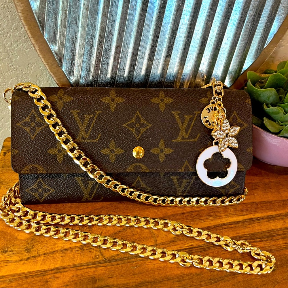 Louis Vuitton crossbody wallet